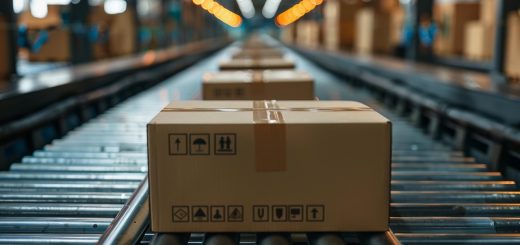Global logistics shift from micro-parcels to consolidated freight after policy changes—map with China, EU, North America hubs