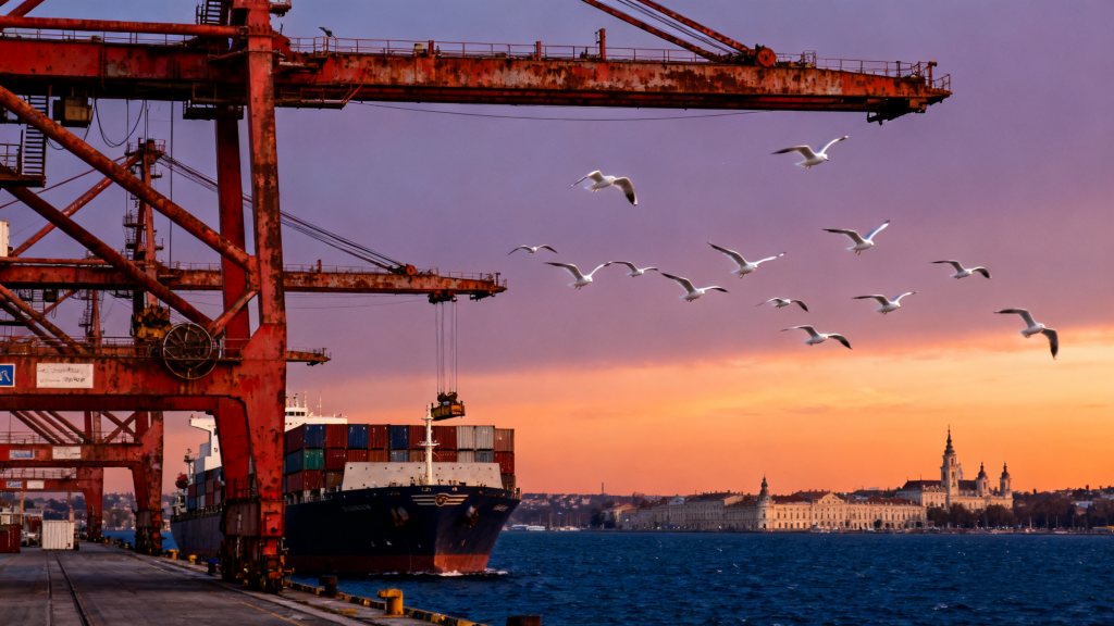 Infographic explaining how consolidated freight reduces shipping costs when sending parcels from China to Europe or the USA.